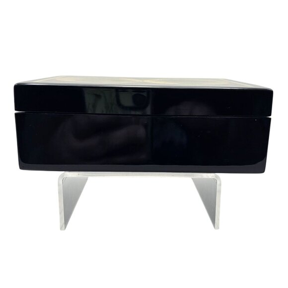 Pacific Connections Old World Map Lacquer Box - Picture 5 of 16